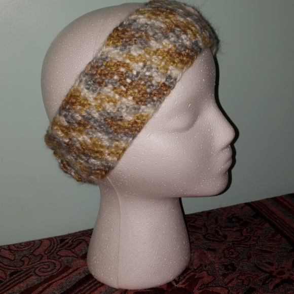 Head Band Hand Crocheted - Picture 3 of 4